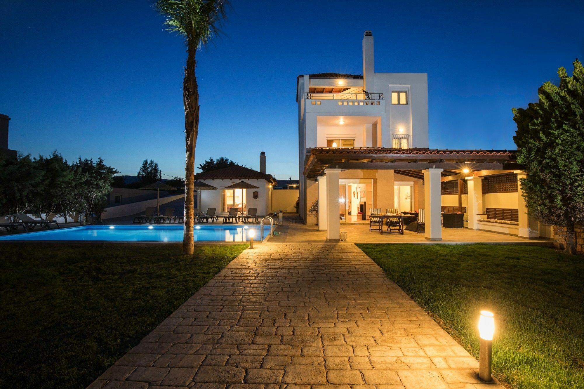 Antonoglou Beach Villas - Waterfront Luxury Retreat Lachania  Exterior photo