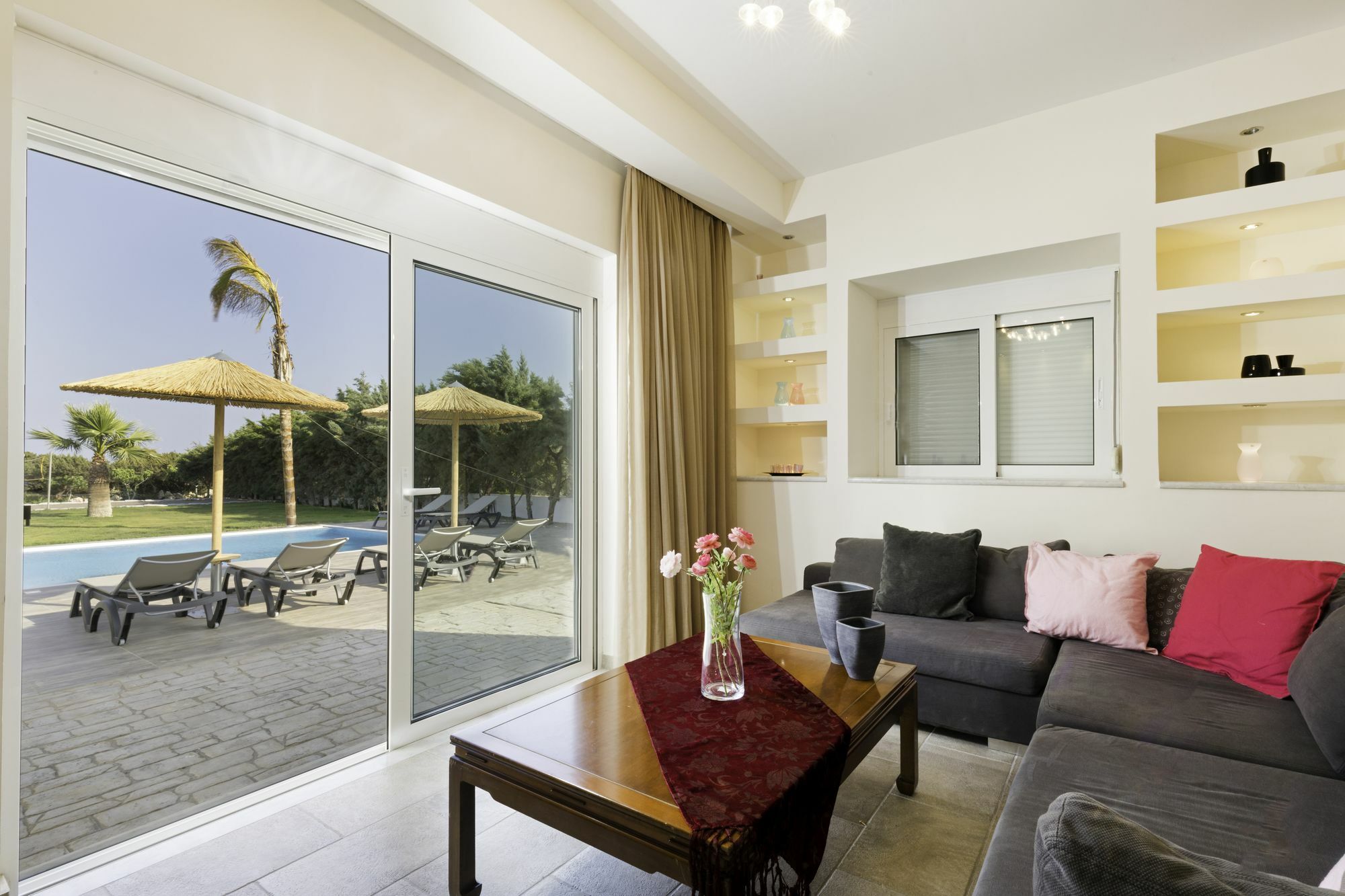 Antonoglou Beach Villas - Waterfront Luxury Retreat Lachania  Exterior photo